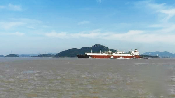 Ningbo je prejel 50,9 milijarde kvadratnih metrov zemeljskega plina s prihodom svoje 500. ladje za UZP