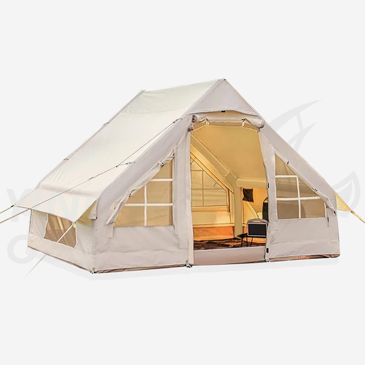 Glamping napihljiv šotor za kampiranje